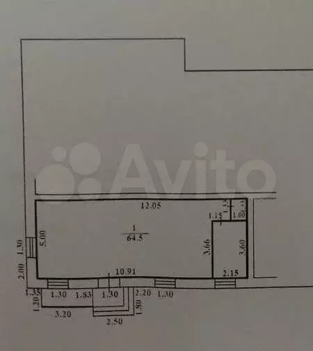 Помещение на трафике в Заводском районе, 64.5 м - Фото 0