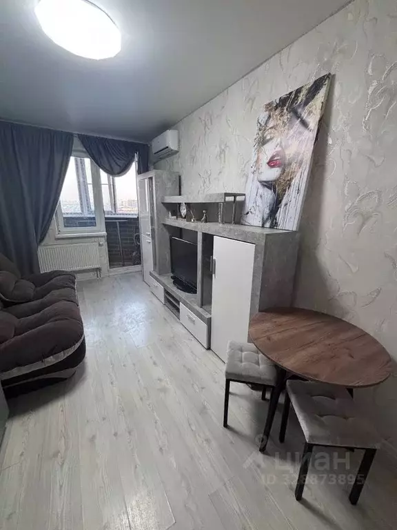 Студия Краснодарский край, Краснодар ул. Евгении Жигуленко, 9 (24.0 м) - Фото 1