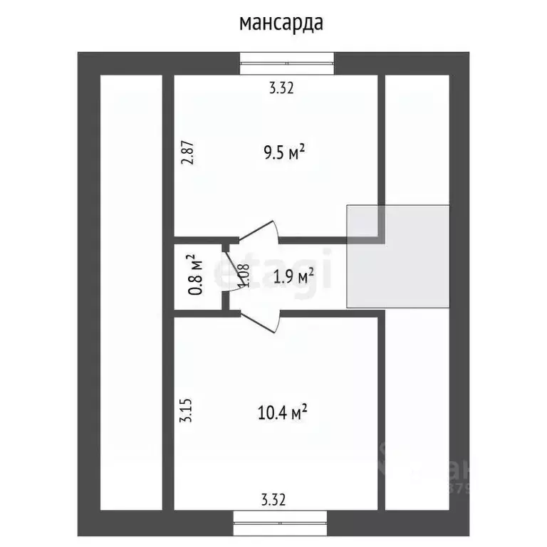 Дом в Пермский край, Чернушка Приуралье СНТ, 138 (87 м) - Фото 1