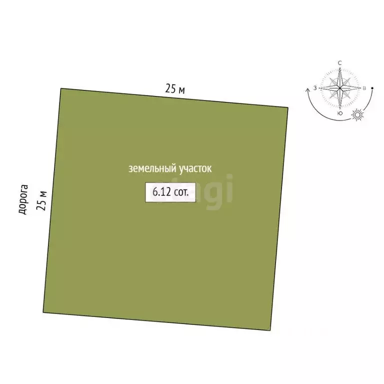 Участок в Крым, Феодосия ул. Кефе (6.12 сот.) - Фото 2