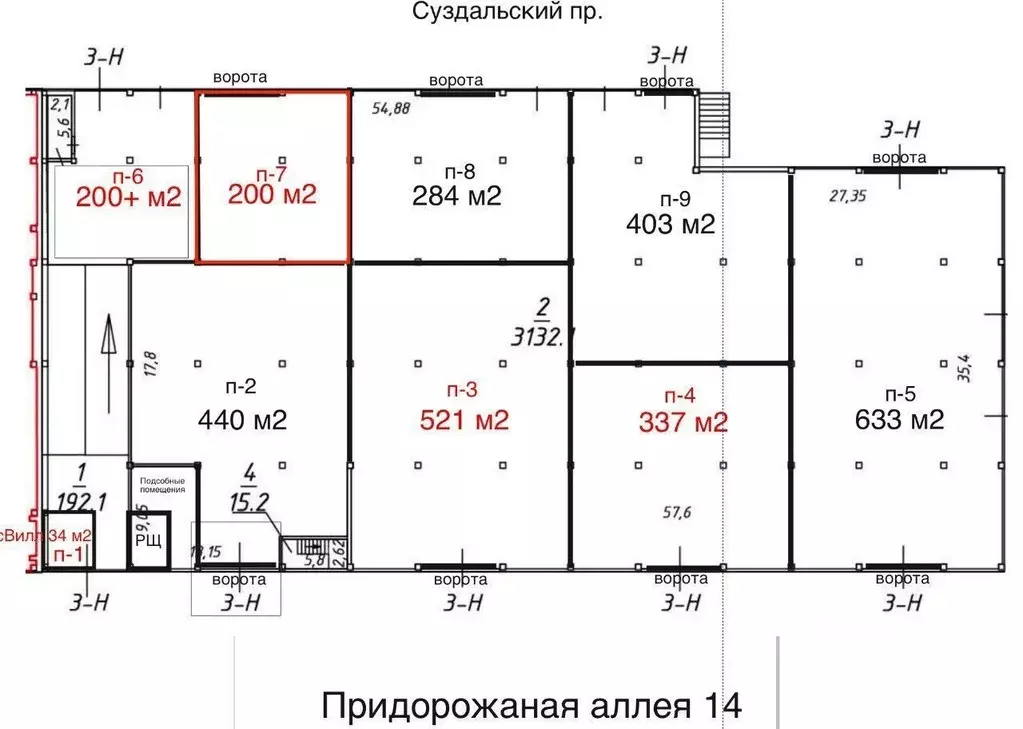 Производственное помещение в Санкт-Петербург Придорожная аллея, 14 ... - Фото 1