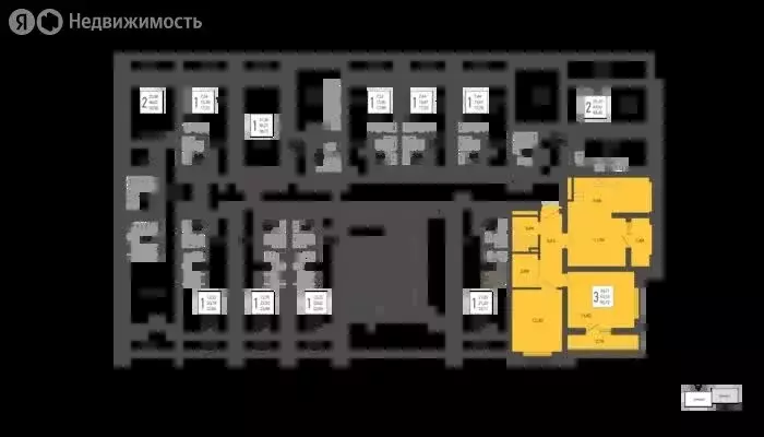 3-комнатная квартира: Сочи, микрорайон Бытха, Ясногорская улица, ... - Фото 0