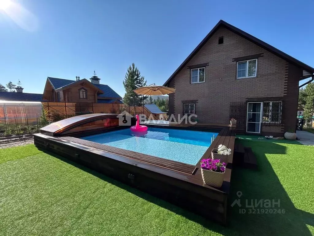 Дом в Бурятия, Улан-Удэ Оптимист дачное товарищество, ул. Еловая (155 ... - Фото 1