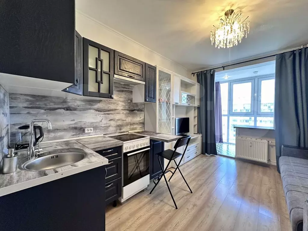 Квартира-студия, 25 м, 18/19 эт. - Фото 1
