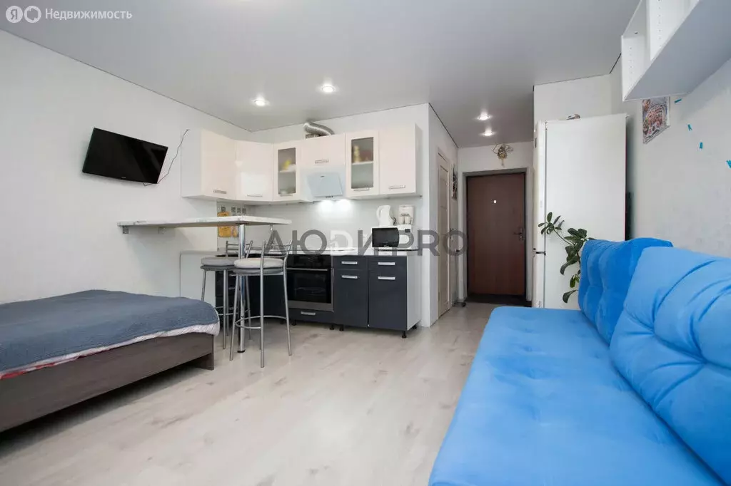 Квартира-студия: Уфа, жилой район Дёма, микрорайон Экогород Яркий, ... - Фото 1