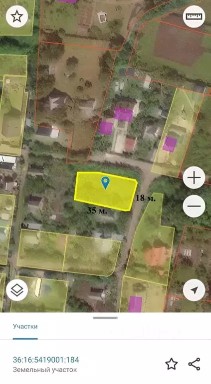 Участок в Воронежская область, Новоусманский район, Хреновское с/пос, ... - Фото 2