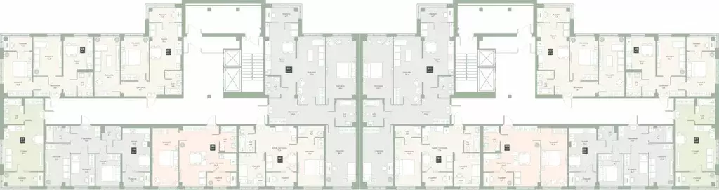 2-к кв. Курганская область, Курган Заозерный жилрайон, 6А мкр, ул. ... - Фото 2