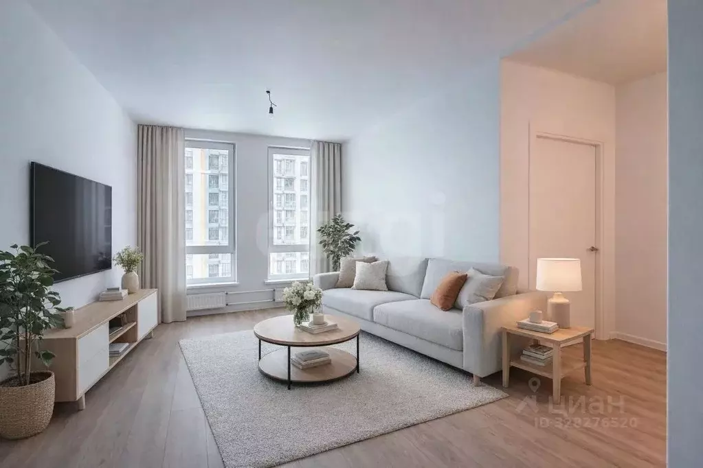 1-к кв. Тюменская область, Тюмень ул. Юрия Рогачева, 11к2 (34.77 м) - Фото 1