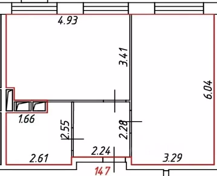 2-к кв. Москва Березовая аллея, 19к4 (47.6 м) - Фото 2