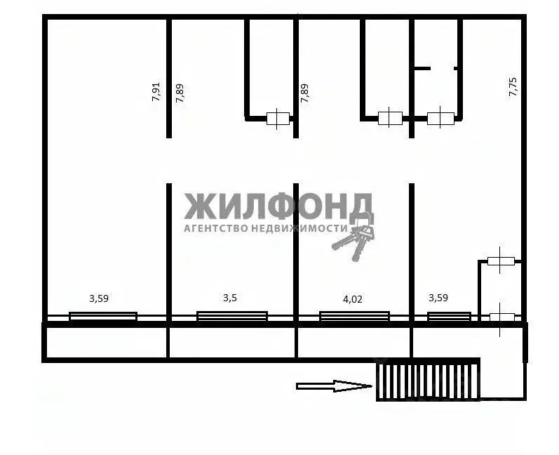 Офис в Новосибирская область, Новосибирск Северный мкр, пер. 2-й ... - Фото 1