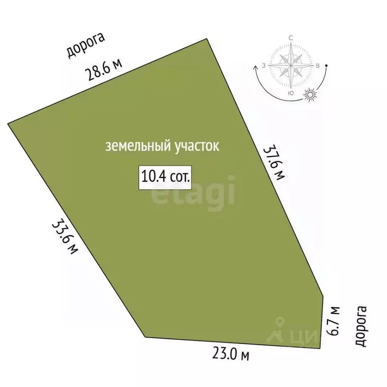 Участок в Свердловская область, Тугулымский муниципальный округ, с. ... - Фото 2