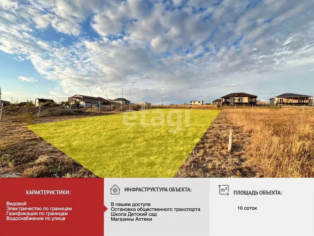 Участок в Доброе, улица Йилдыз (10.27 м) - Фото 0