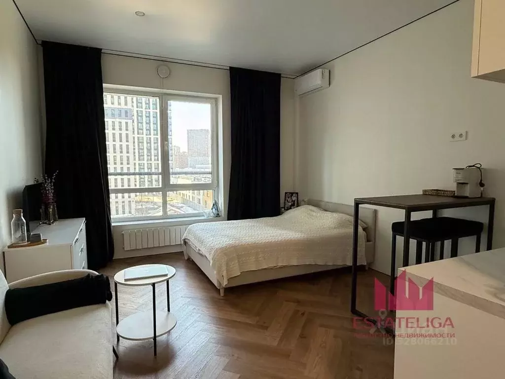 Студия Москва Аминьевское ш., 4Дк2 (28.0 м) - Фото 2