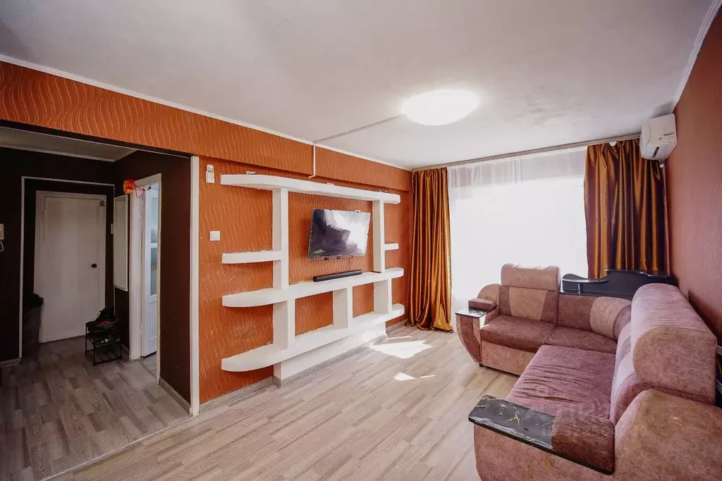 2-к кв. Омская область, Омск пос. Амурский, ул. Багратиона, 27А (41.5 ... - Фото 1