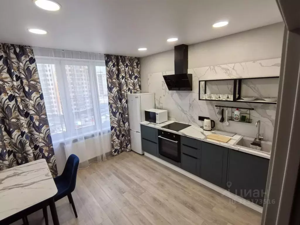 1-к кв. Тульская область, Тула Рязанская ул., 21 (40.0 м) - Фото 2