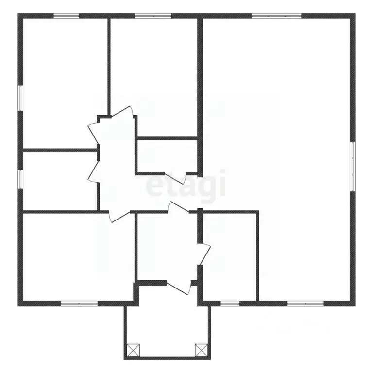 Дом в Калужская область, Жуковский район, Совхоз Победа с/пос, д. ... - Фото 2