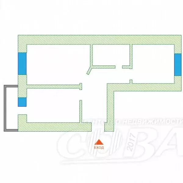 2-комнатная квартира: Тюмень, улица Московский Тракт, 83к4 (64 м) - Фото 1