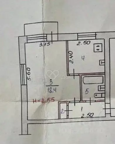 1-к кв. Волгоградская область, Волгоград ул. Жолудева, 11 (31.3 м) - Фото 1