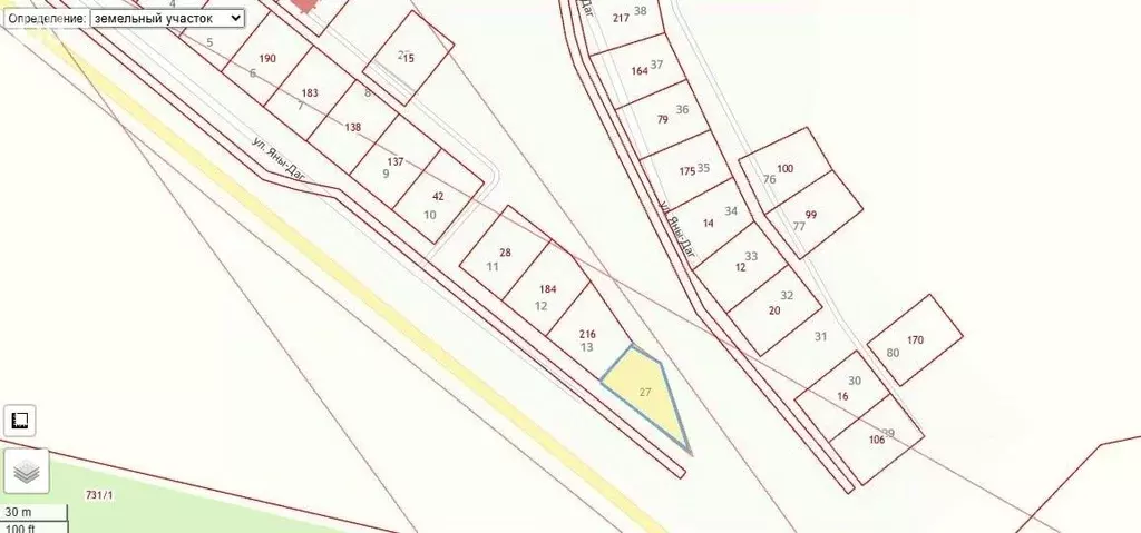 Участок в Крым, Феодосия муниципальный округ, с. Южное ул. Яны-Даг ... - Фото 2