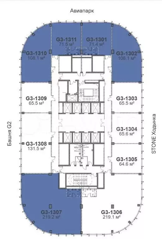 Продам офисное помещение, 71.4 м - Фото 0