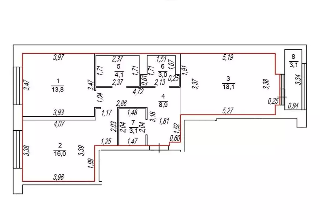 2-комнатная квартира: екатеринбург, улица щербакова, 148/2 (67 м) - Фото 0