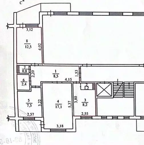 3-к кв. Крым, Симферополь ул. 1-й Конной армии, 82 (65.0 м) - Фото 1