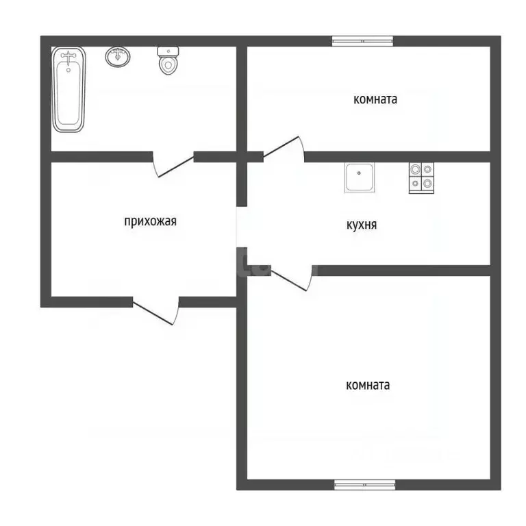 Дом в Воронежская область, Воронеж Дружный пер., 52 (36 м) - Фото 2