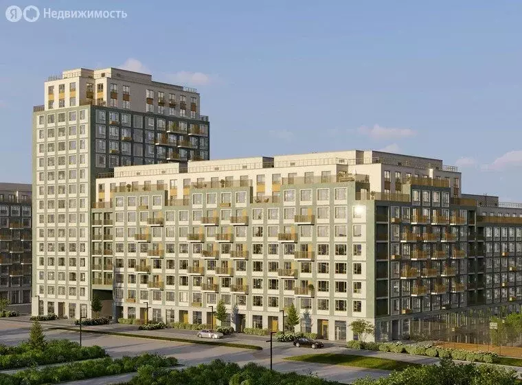 Квартира-студия: Новосибирск, Большевистская улица, с49 (42.28 м) - Фото 1
