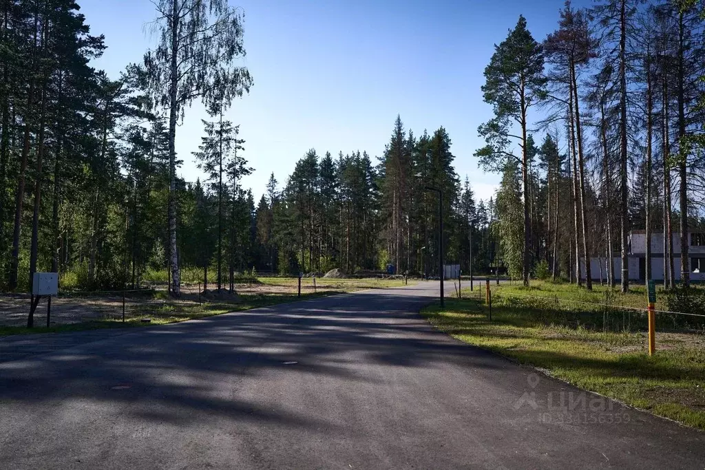 Участок в Ленинградская область, Выборгский район, Рощино городской ... - Фото 2