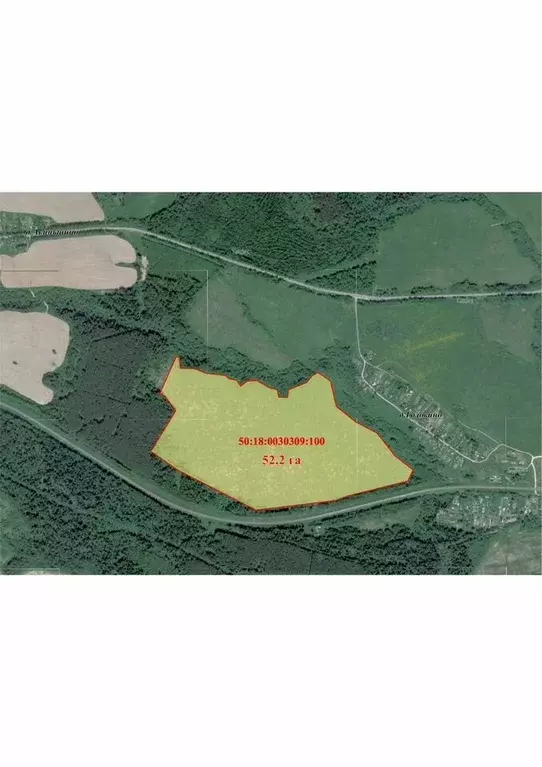 Участок в Московская область, Можайский муниципальный округ, д. ... - Фото 1