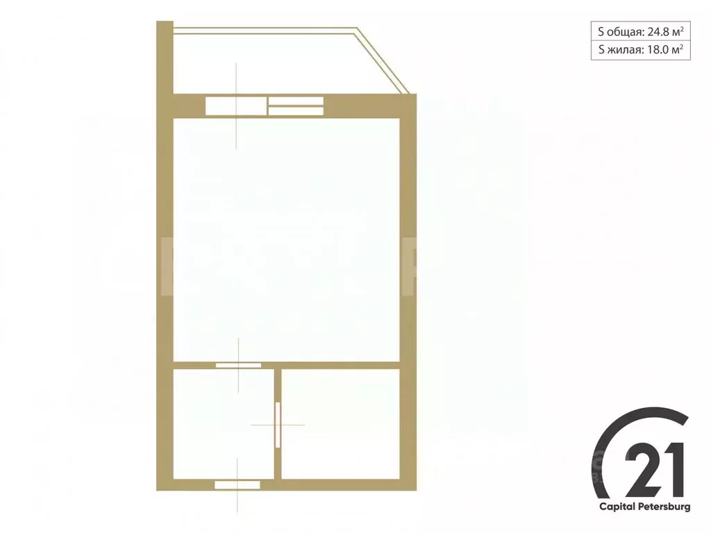 Студия Ленинградская область, Всеволожский район, д. Новое Девяткино ... - Фото 2