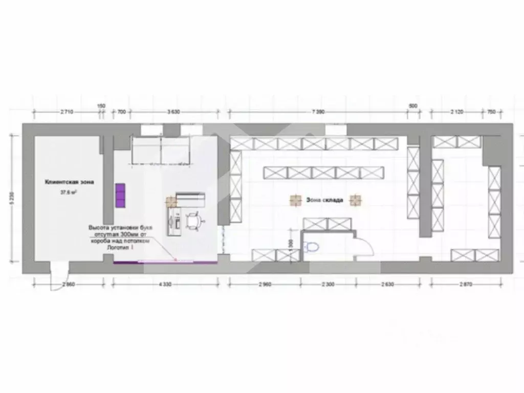 Помещение свободного назначения в Москва ул. Бажова, 11К1 (111 м) - Фото 1