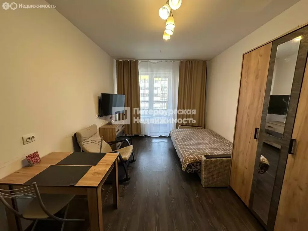 Квартира-студия: Санкт-Петербург, проспект Ветеранов, 185к3 (24 м) - Фото 1