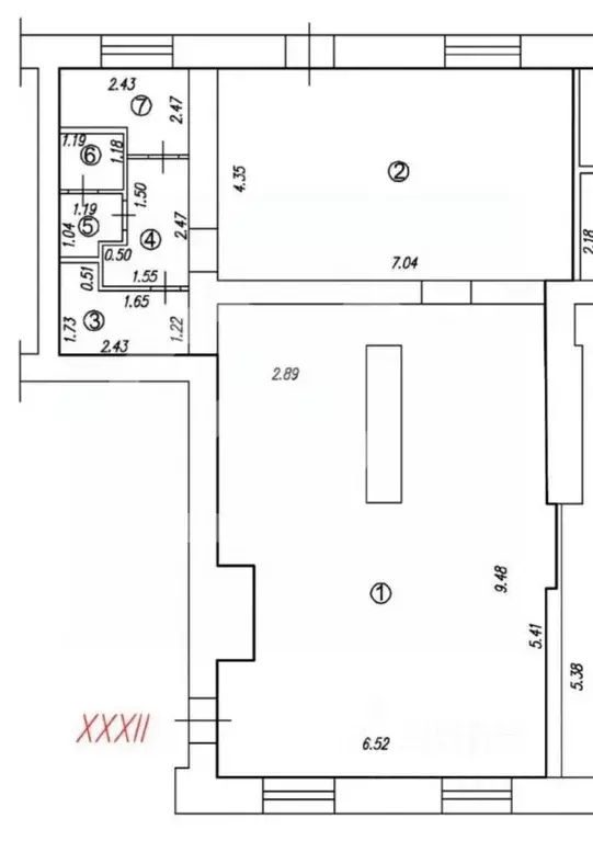 Помещение свободного назначения в Москва Ленинский просп., 72/2 (102 ... - Фото 1