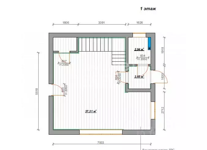 Дом в Челябинская область, с. Еткуль пер. 8-й, 1 (113 м) - Фото 2