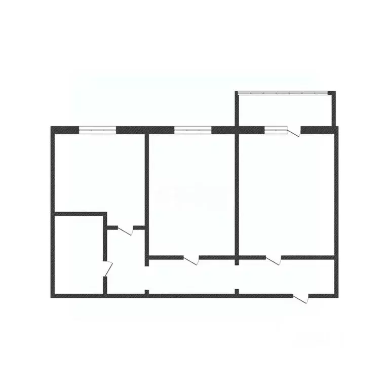 2-к кв. Курганская область, Курган Заозерный жилрайон, 7-й мкр, 9 ... - Фото 2