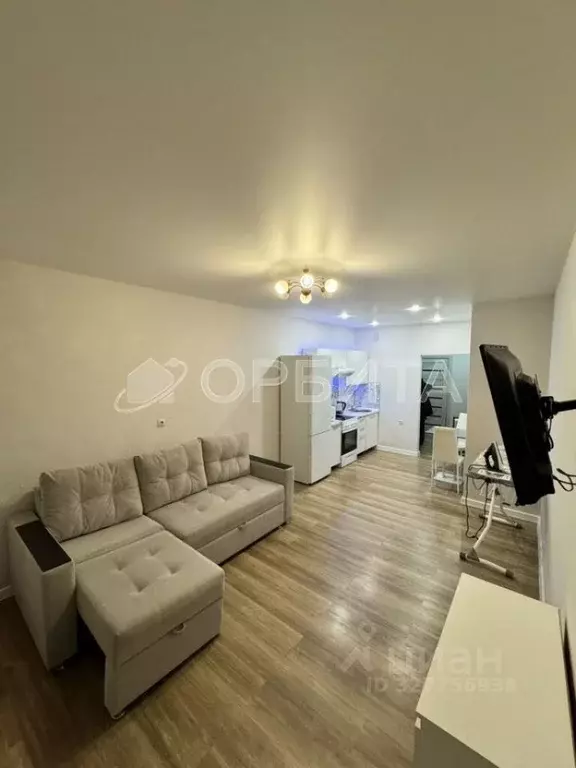 1-к кв. Тюменская область, Тюмень ул. Раушана Абдуллина, 6 (30.0 м) - Фото 1