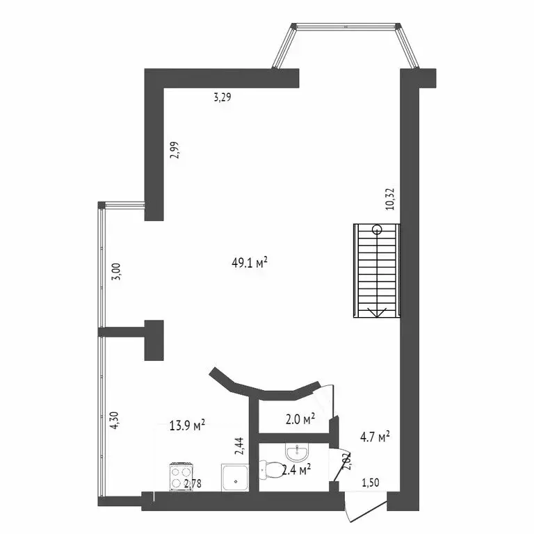 4-комнатная квартира: Севастополь, улица Щорса, 4 (157.6 м) - Фото 1