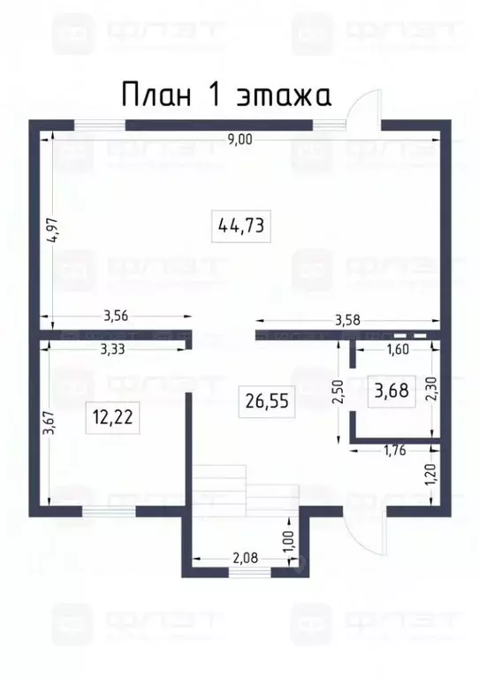 Дом в Татарстан, Казань ул. Яфраклы, 34А (160 м) - Фото 2