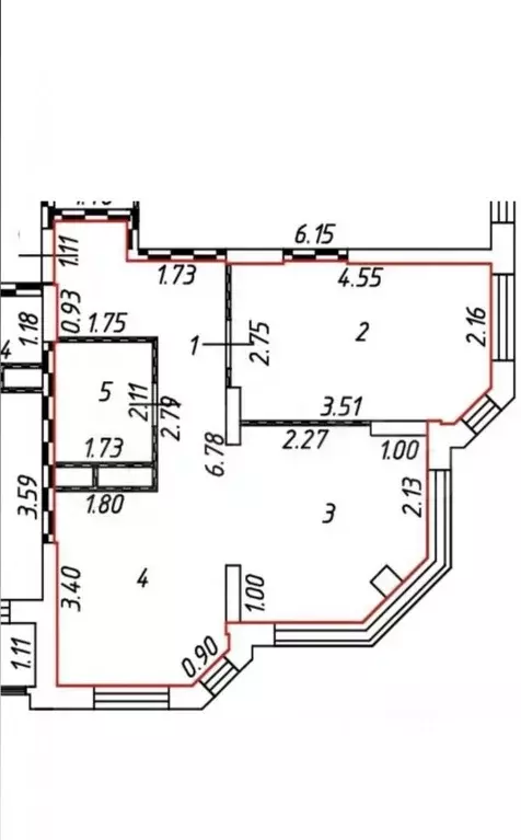 2-к кв. Московская область, Раменское Северное ш., 34 (44.6 м) - Фото 2