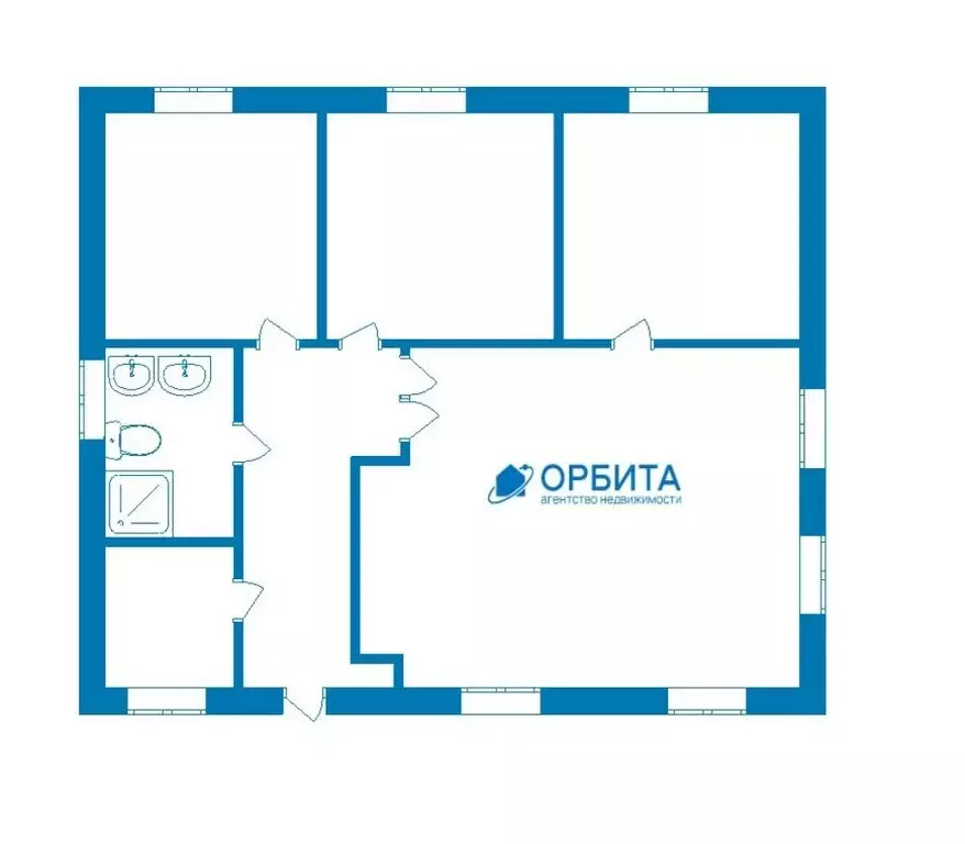 Дом в Тюмень, территория СОСН Березовое Озеро (104 м) - Фото 1