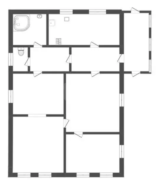 Дом в Борисоглебск, переулок Карла Маркса (90.9 м) - Фото 1