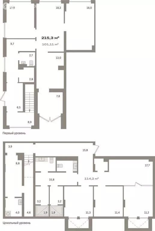 Помещение свободного назначения (214.93 м) - Фото 1