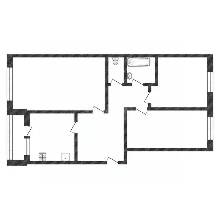 Комната Ленинградская область, Кириши ул. Энергетиков, 18 (12.5 м) - Фото 2