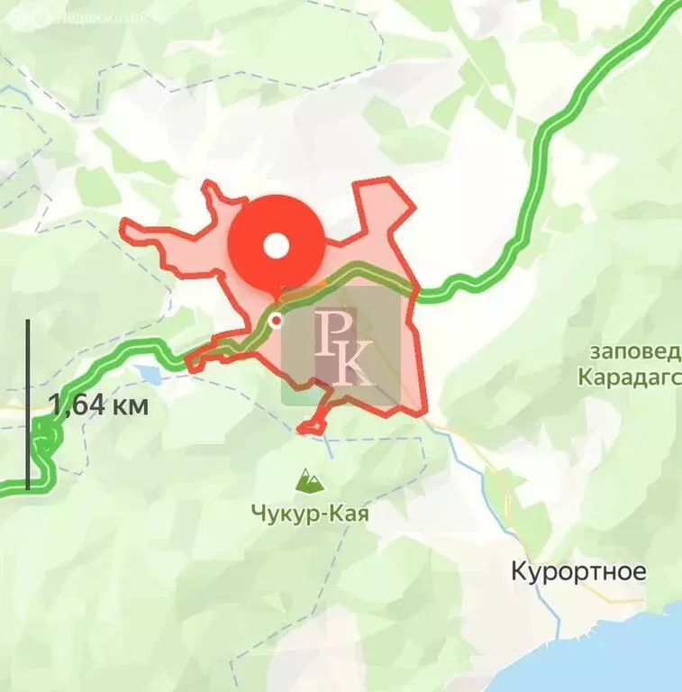 Участок в посёлок городского типа Щебетовка, Октябрьская улица, 37А ... - Фото 1