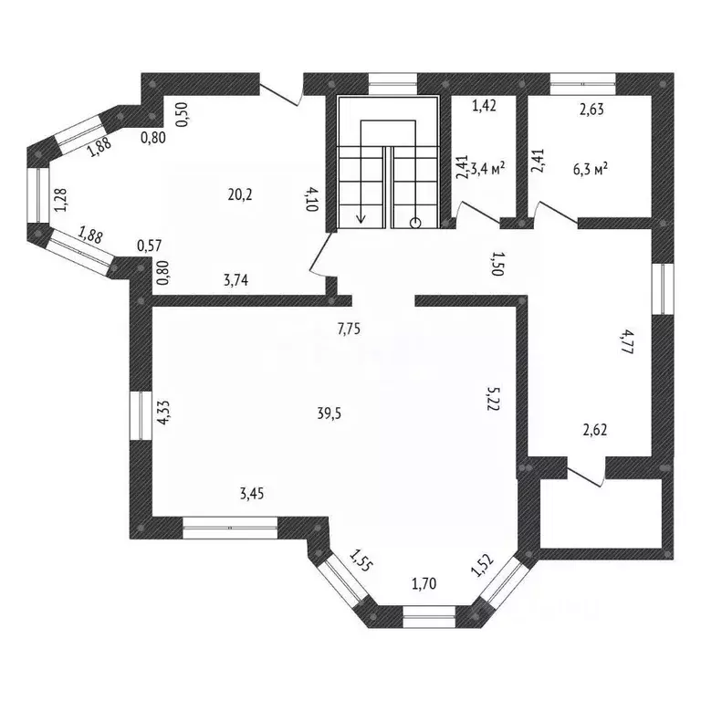 Дом в Башкортостан, Иглинский район, с. Акбердино ул. Сосновая, 5/1 ... - Фото 1