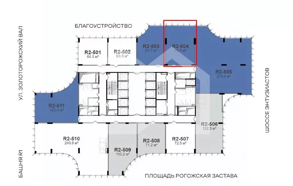 Офис в Москва ул. Золоторожский Вал, 11С1 (94 м) - Фото 1