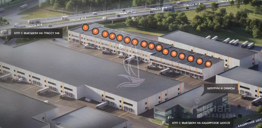 Производственное помещение в Московская область, Домодедово Северный ... - Фото 2