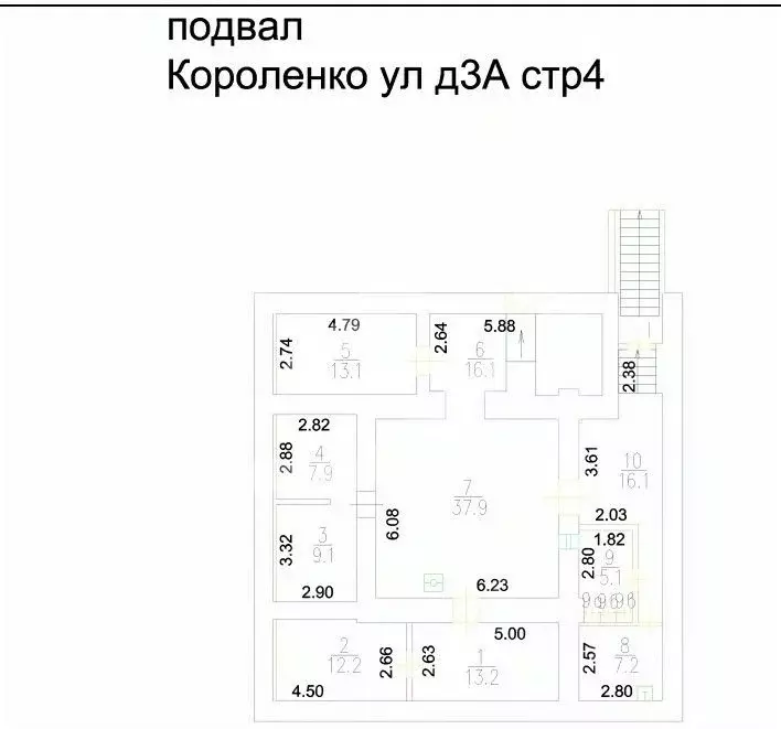 Помещение свободного назначения в Москва ул. Короленко, 3АС4 (483 м) - Фото 2