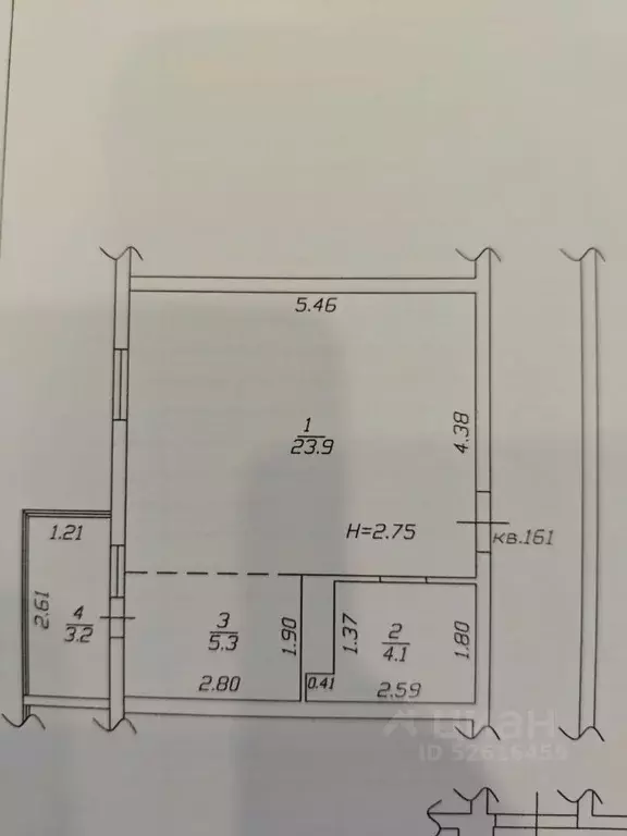 1-к кв. Краснодарский край, Анапа ул. Мирная, 29к5 (37.3 м) - Фото 2